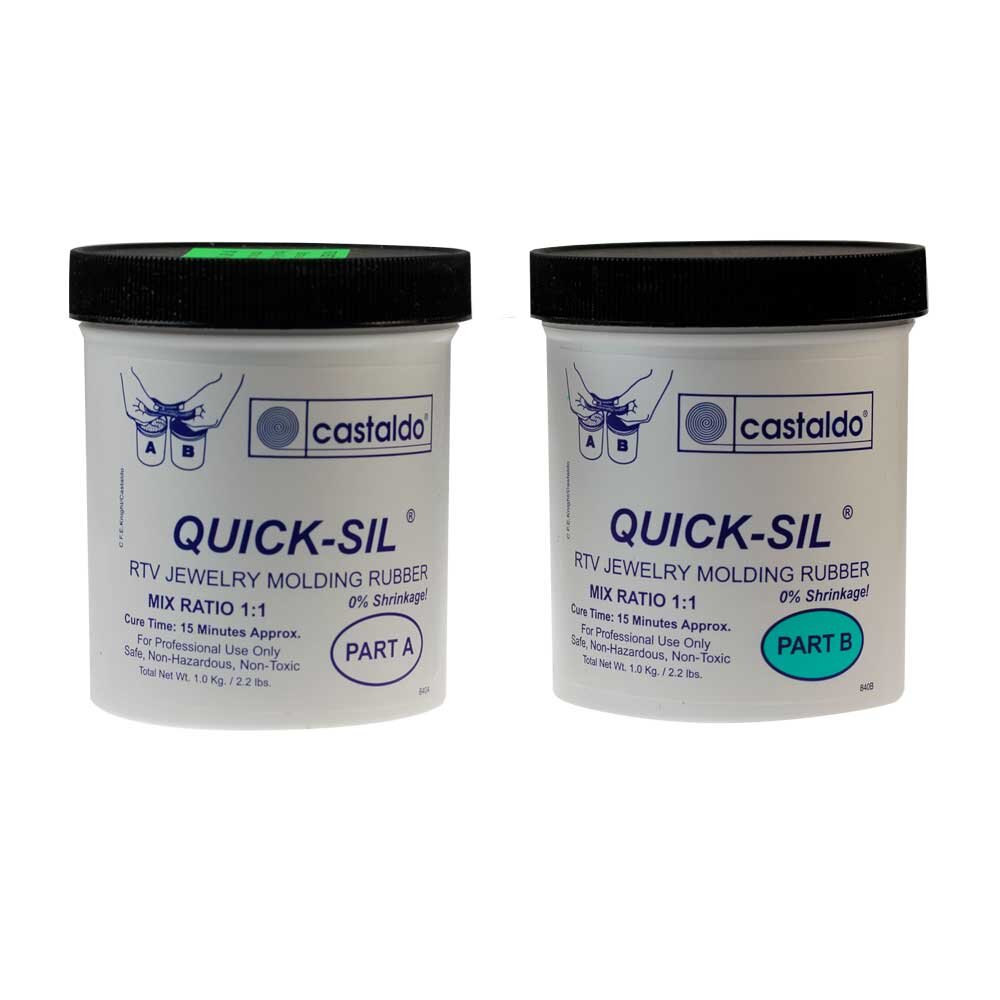 Quick-Sil RTV silicone molding rubber, Castaldo 