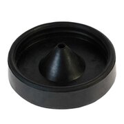 Rubber bottom sprue base