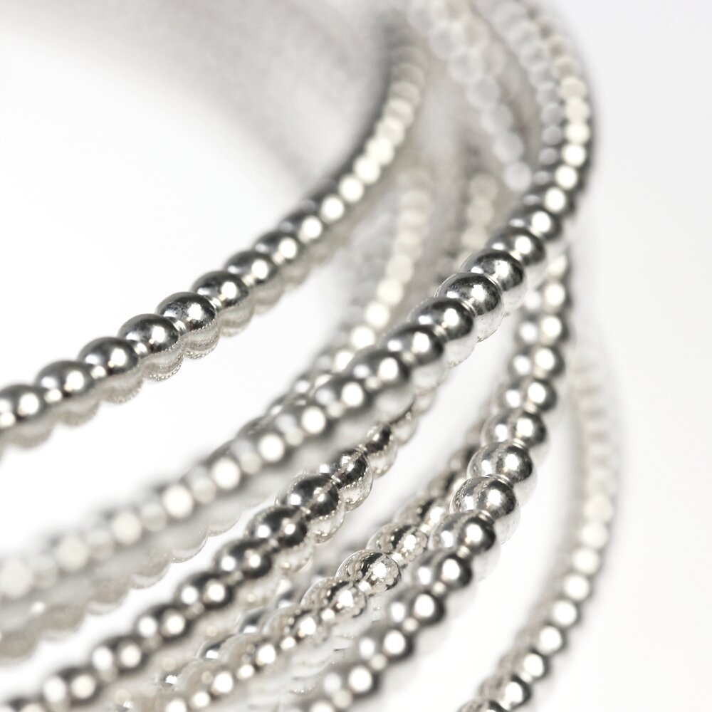 Pearl wire 935/- silver 