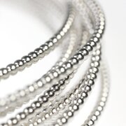 Pearl wire 935/- silver