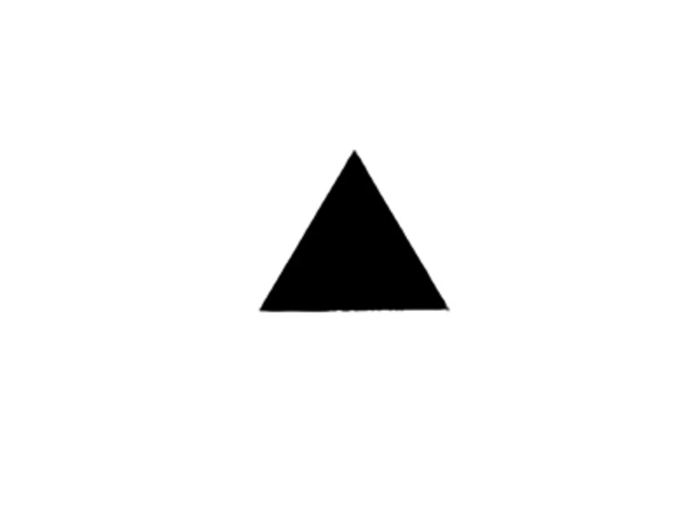 Draw plate, triangle 92% 