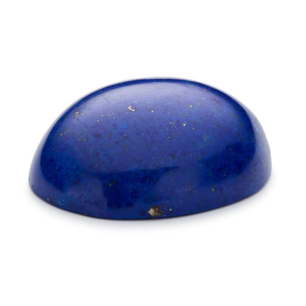 Lapis, oval cabochon, 18,00 x 14,00 mm 