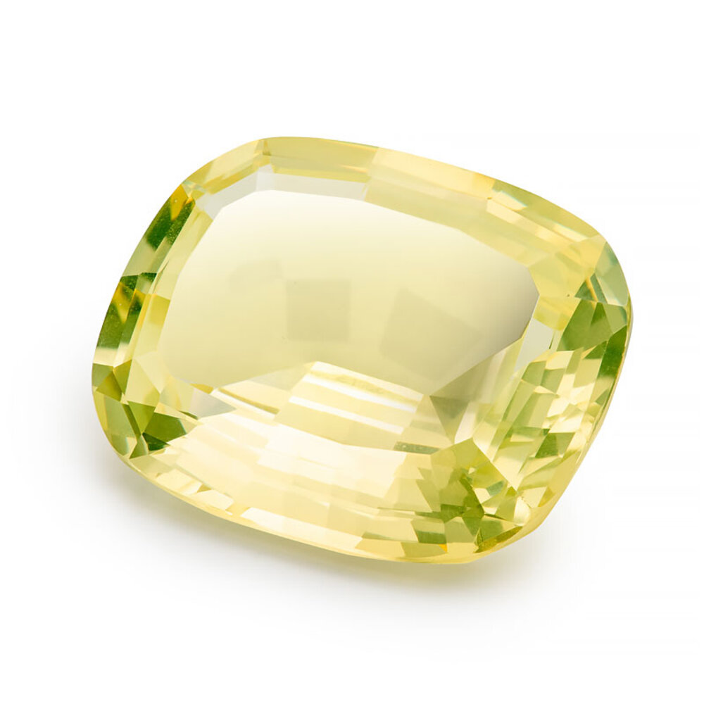 Synthetic chrysolite, fancy cut, 28.00 x 22.00 mm 