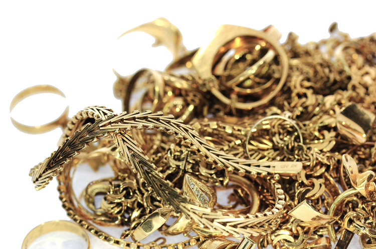 Recycled gold
