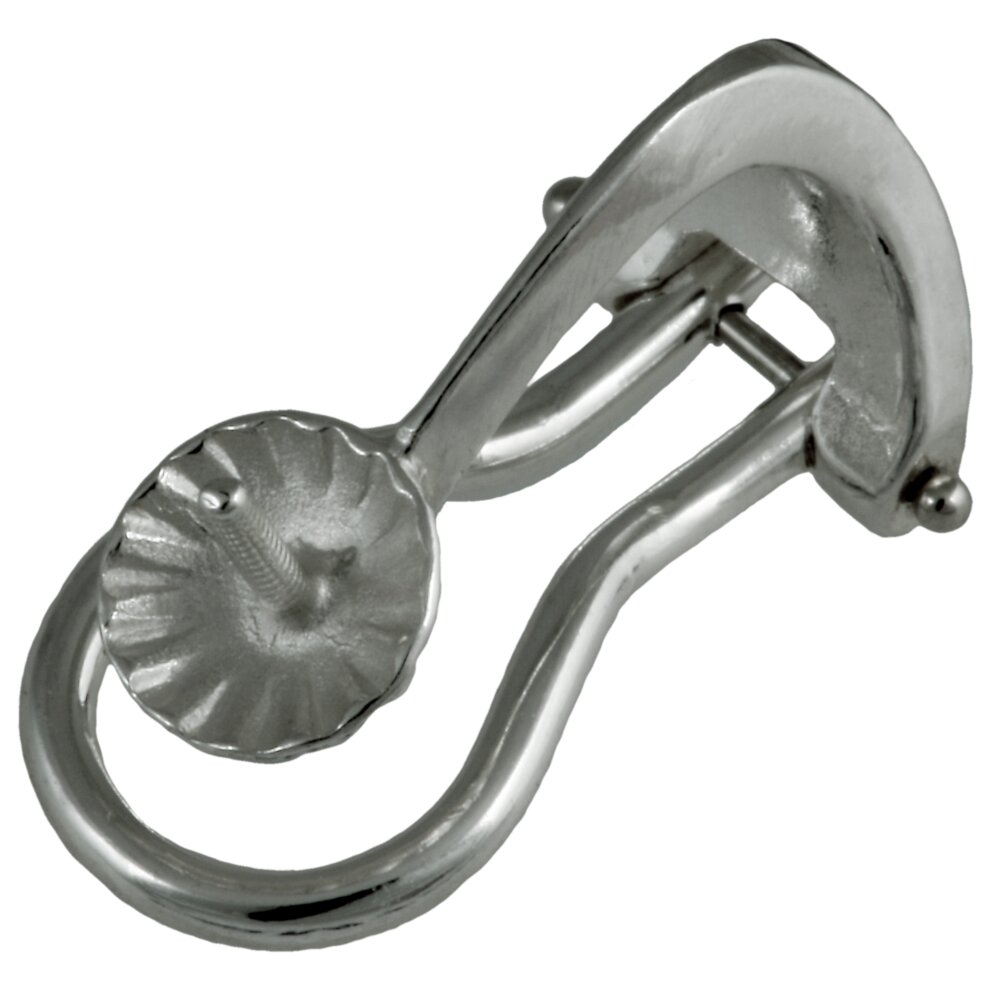 Omega clip with cup 585/- white gold 