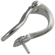 Omega clip with cup 585/- white gold