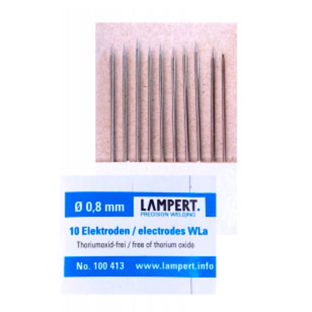 WLa electrodes, 0.60 mm Lampert (10 pcs) 