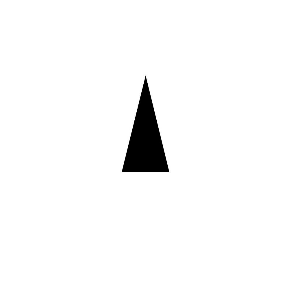 Draw plate, triangle 210%  