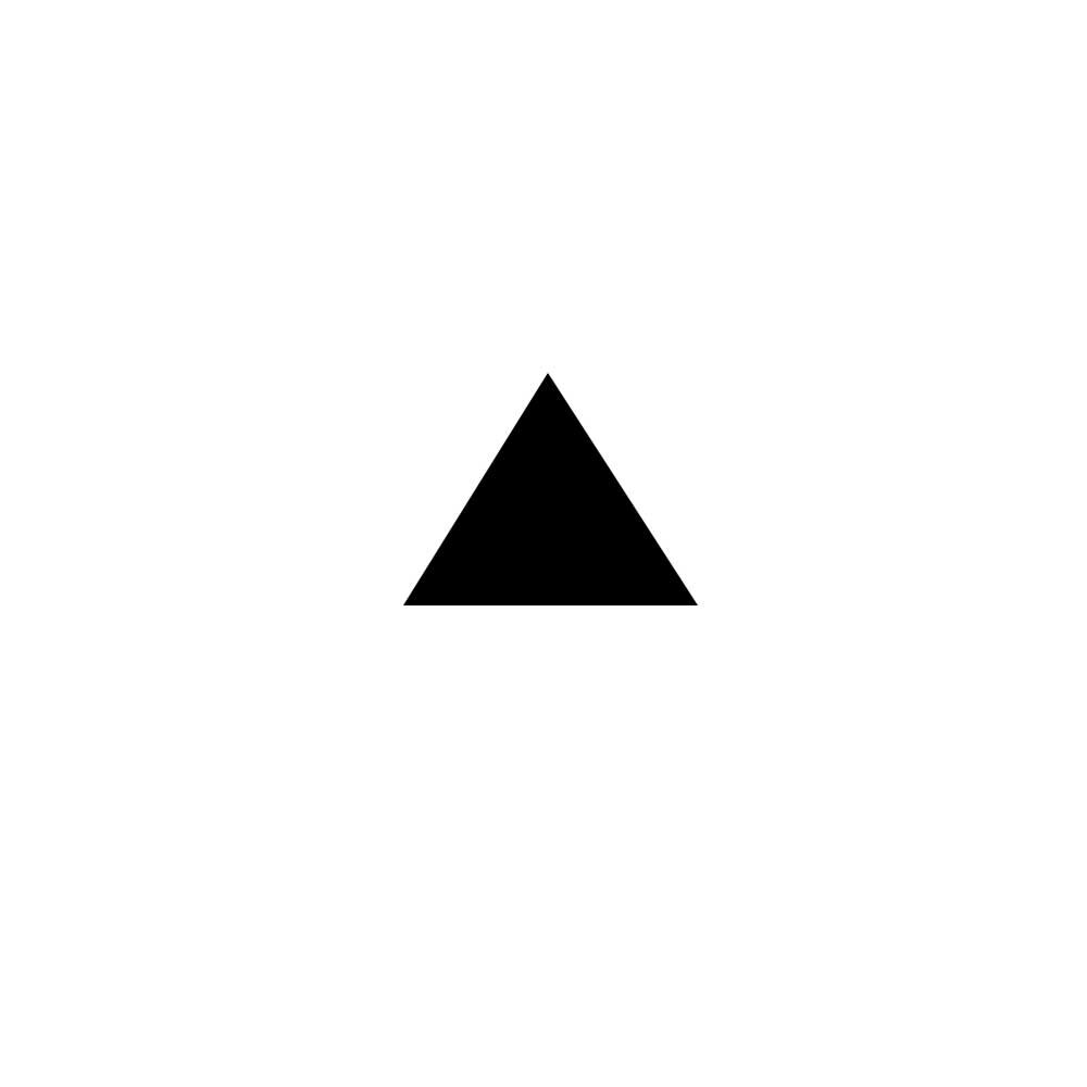 Draw plate, triangle 87%  