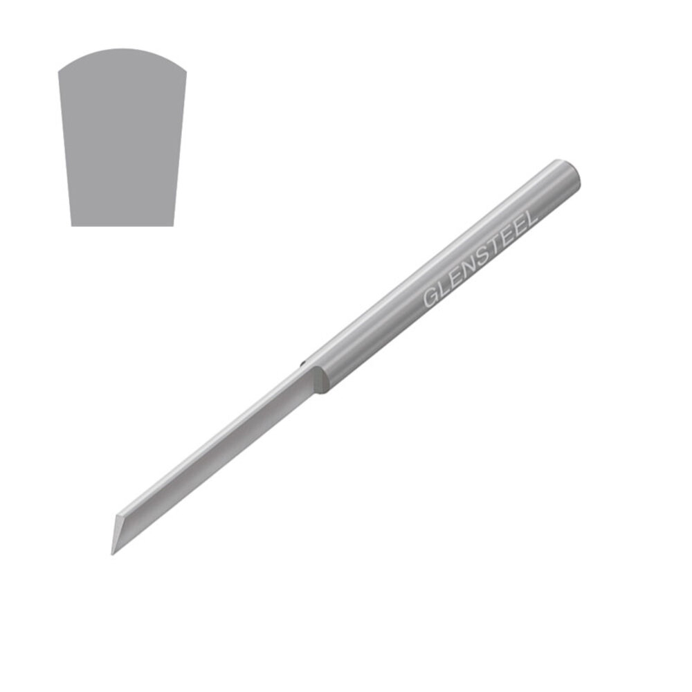 GlenSteel tapered flat graver, GRS 