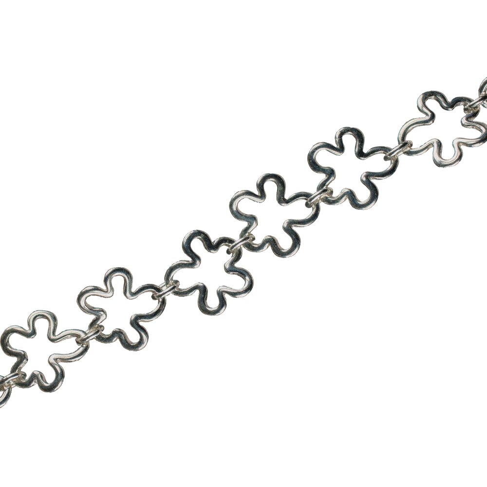 Collier kløver 925/- 