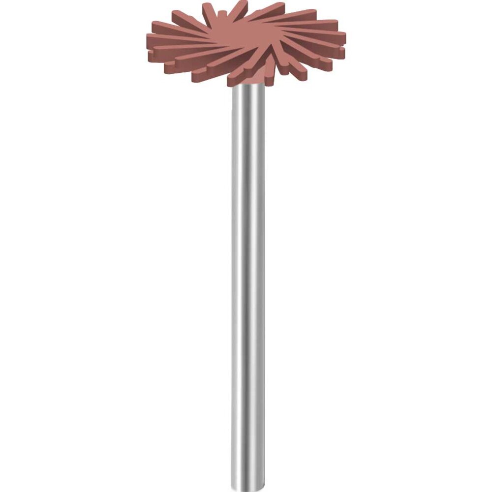 FLEX TWIST polisher, mounted on shaft  