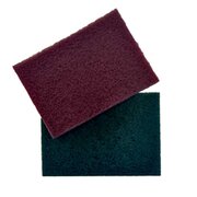 Cleaning and finishing pad