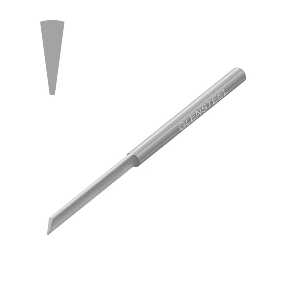 GlenSteel tapered flat graver, GRS 