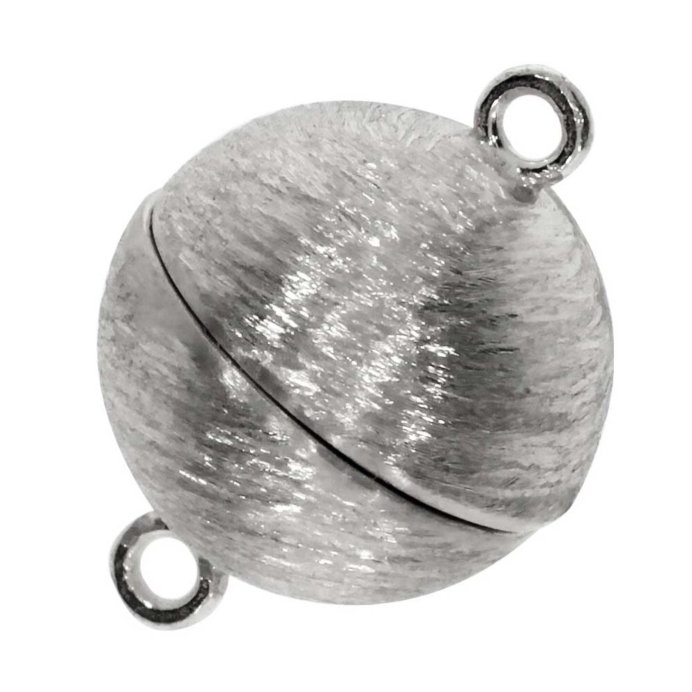 Magnet clasp with picturesque touch 925/- rhodium plated 