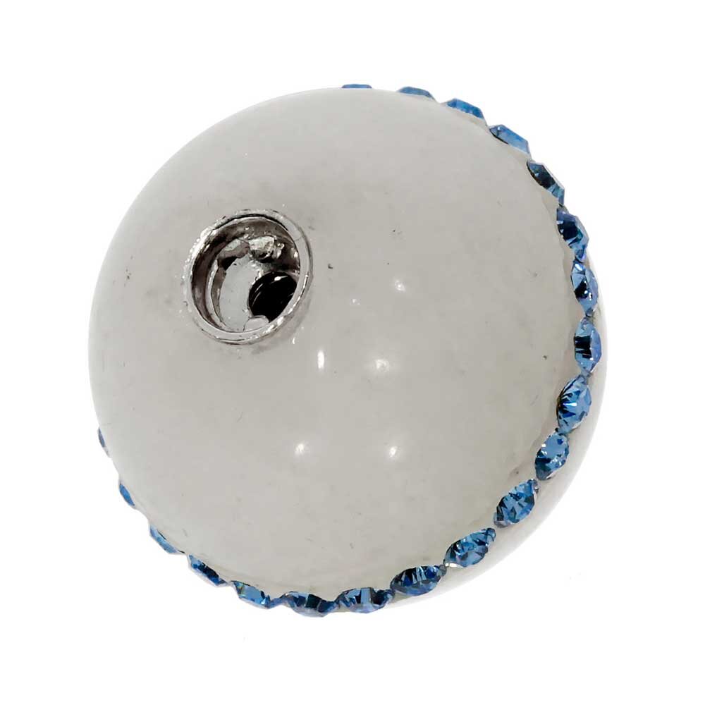 White alpaka system clasp 925/- 
