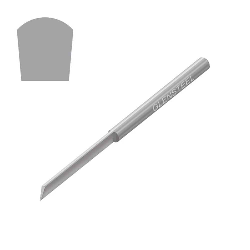 GlenSteel tapered flat graver, GRS 