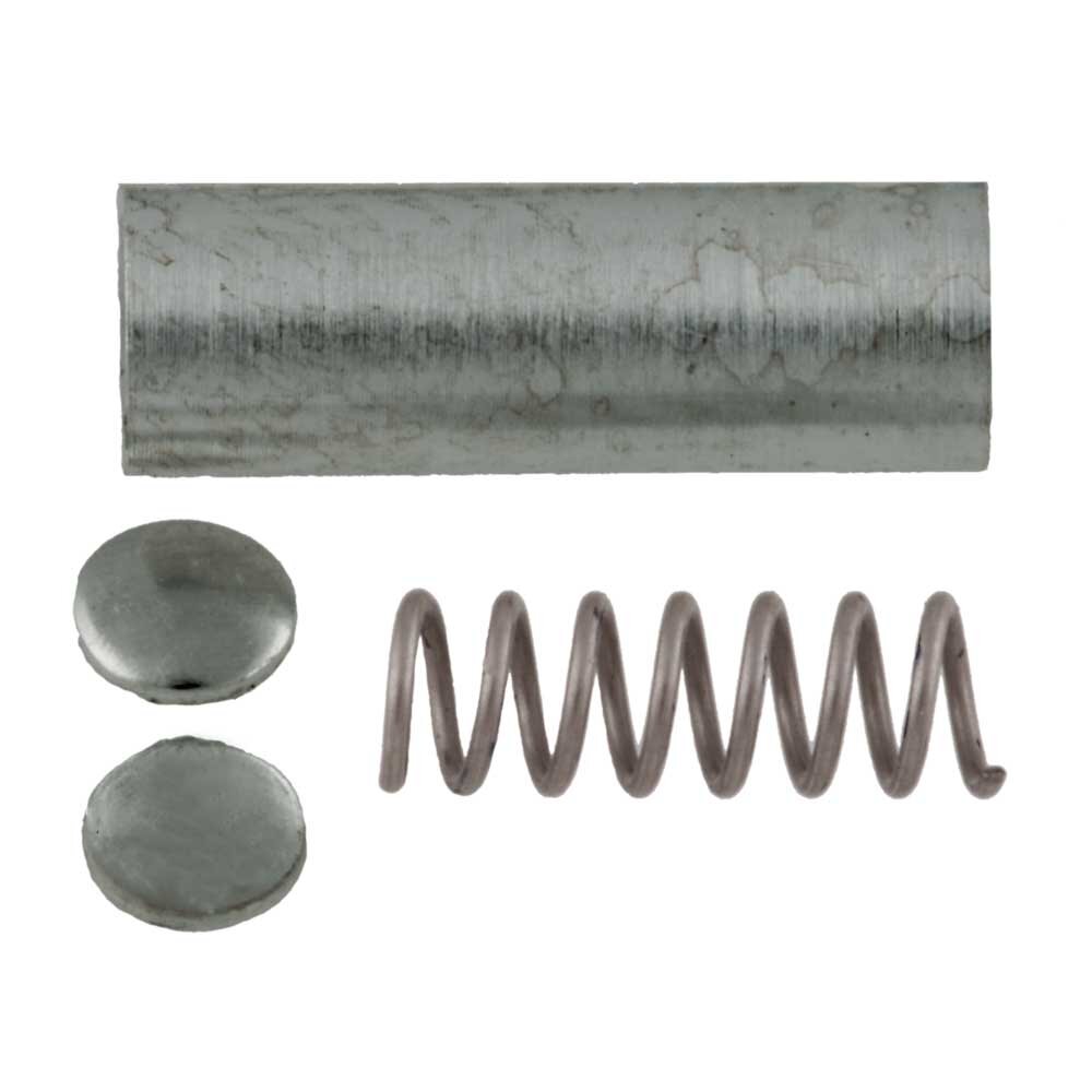 Lock cylinder, double bayonet, 18K white gold 