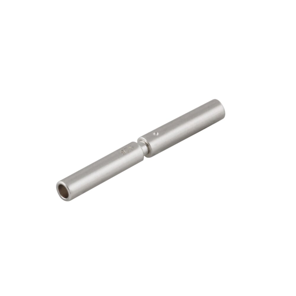 Closed bayonet clasp 925/- 