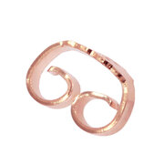 Standard ear nut 585/- rose