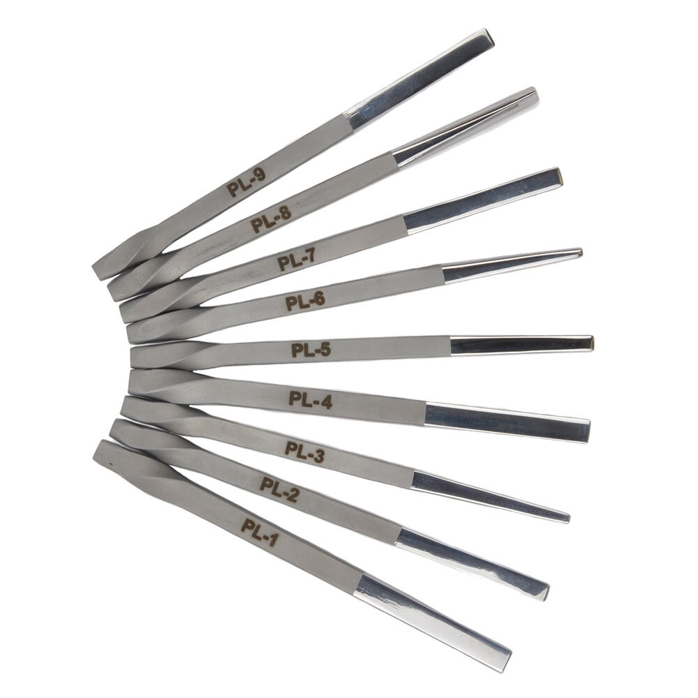 Planeringspunssats, 8 styck 