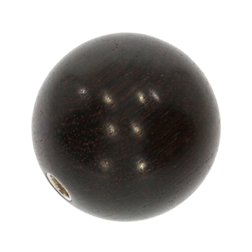 System clasp created in dark brown wood 925/- 