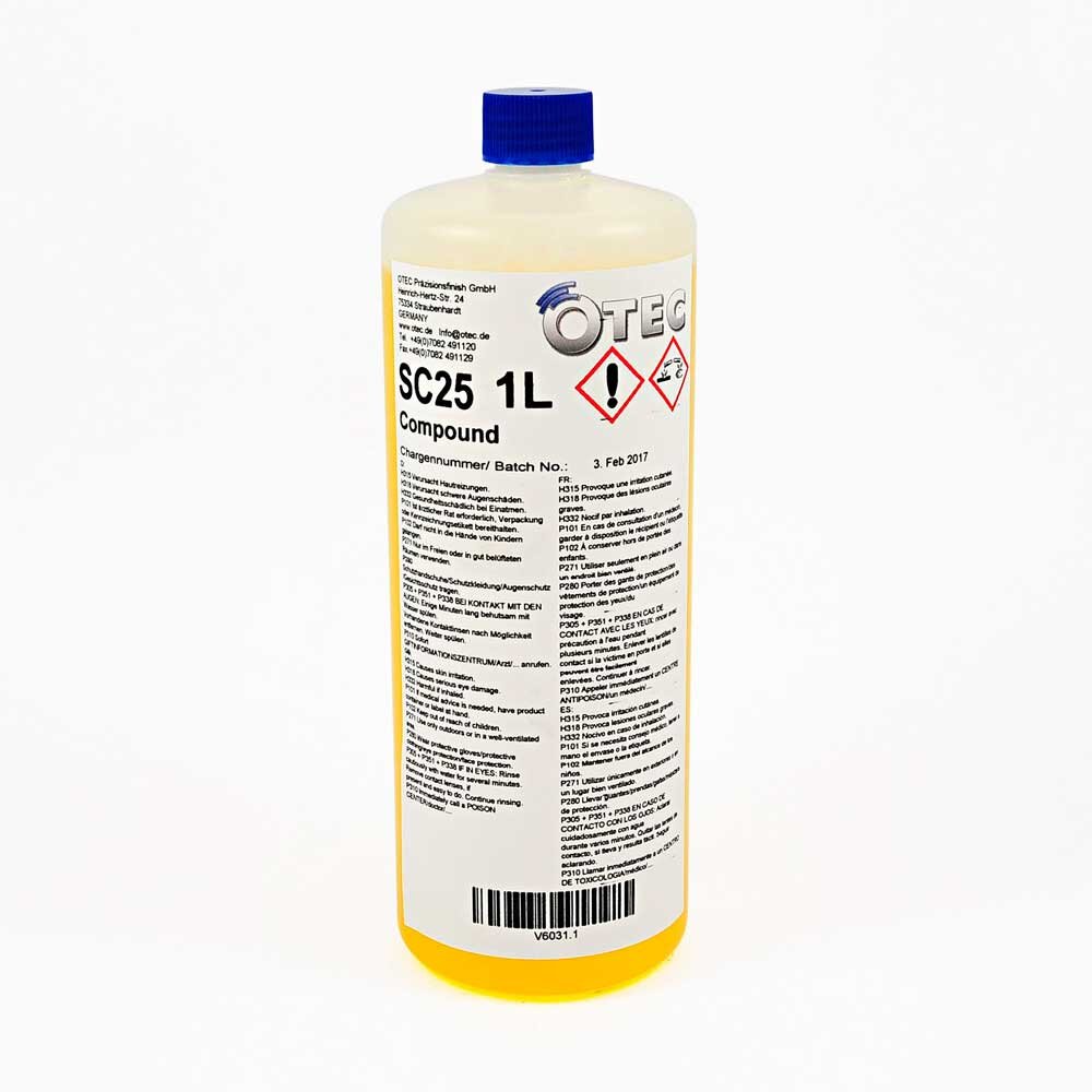 OTEC SC25 Compound – polering med plast- och stålmedia 