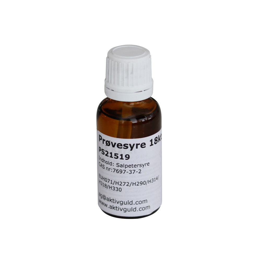 Test acid, 18 kt. 