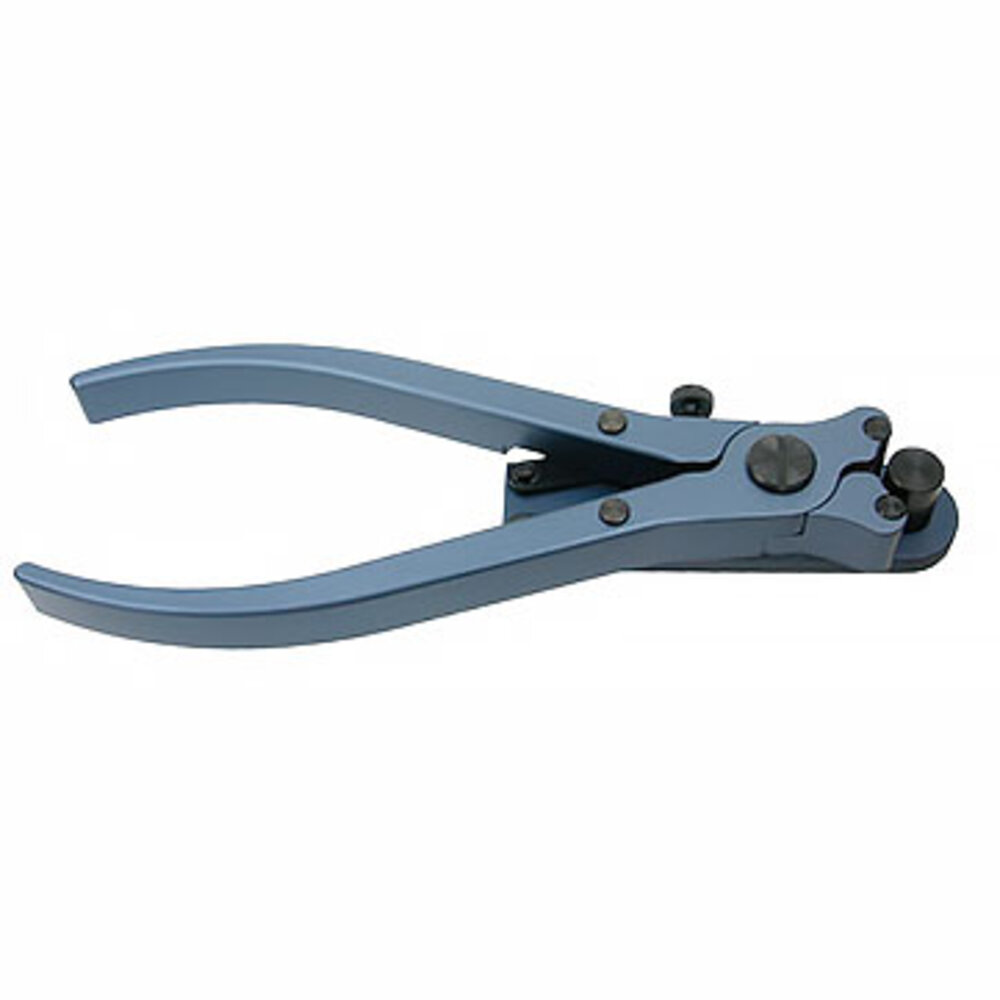 Ring closing plier in aluminium 