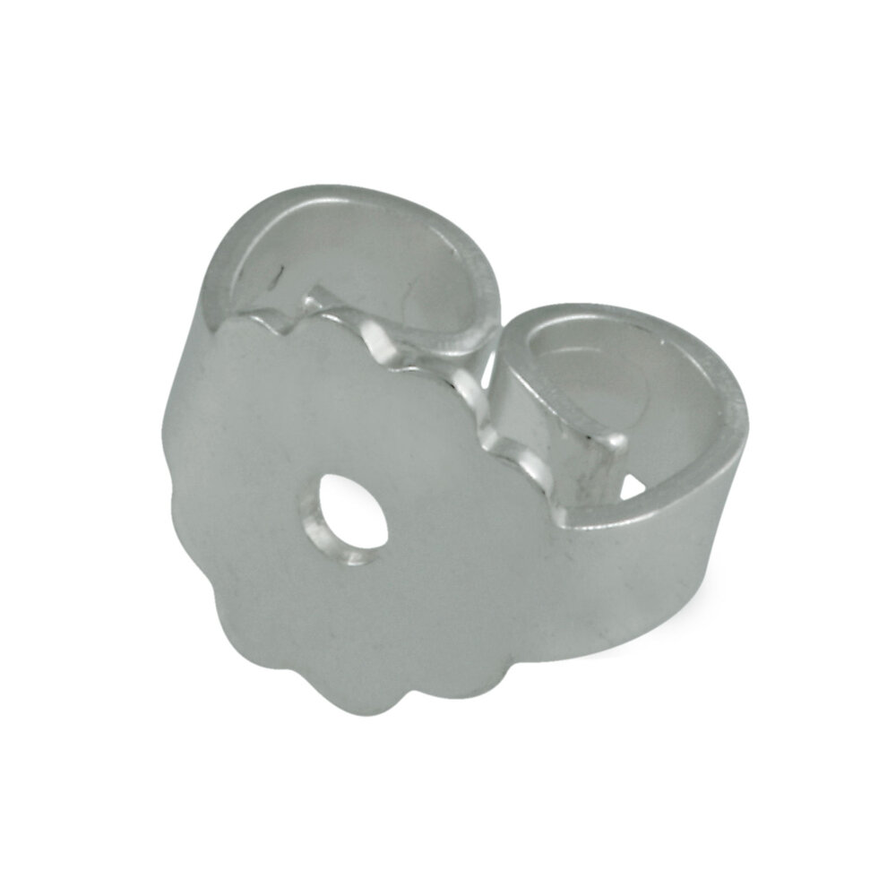 Standard ear nut 585/- white gold 
