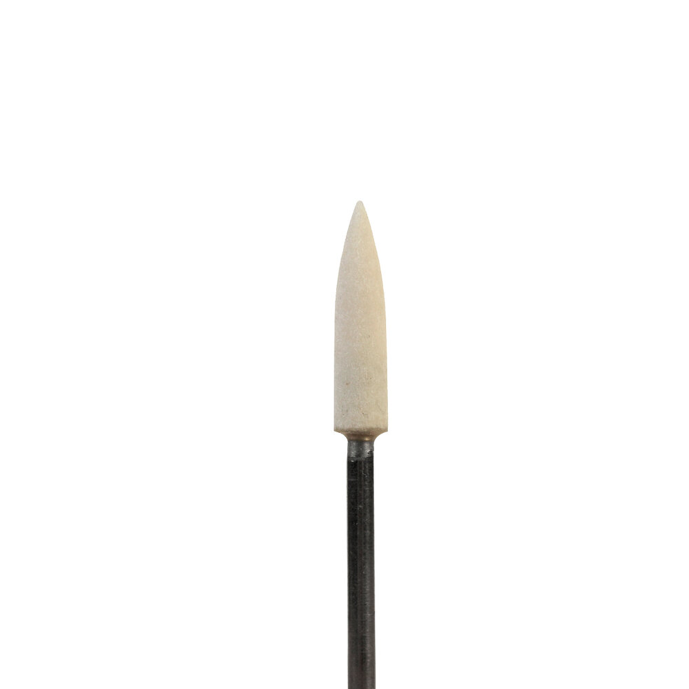 Felt buff, point shape, 4 x 20 mm 