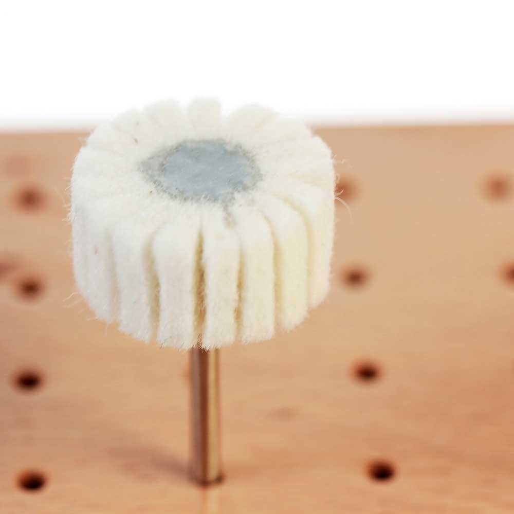 Felt buff, flapp-wheel 