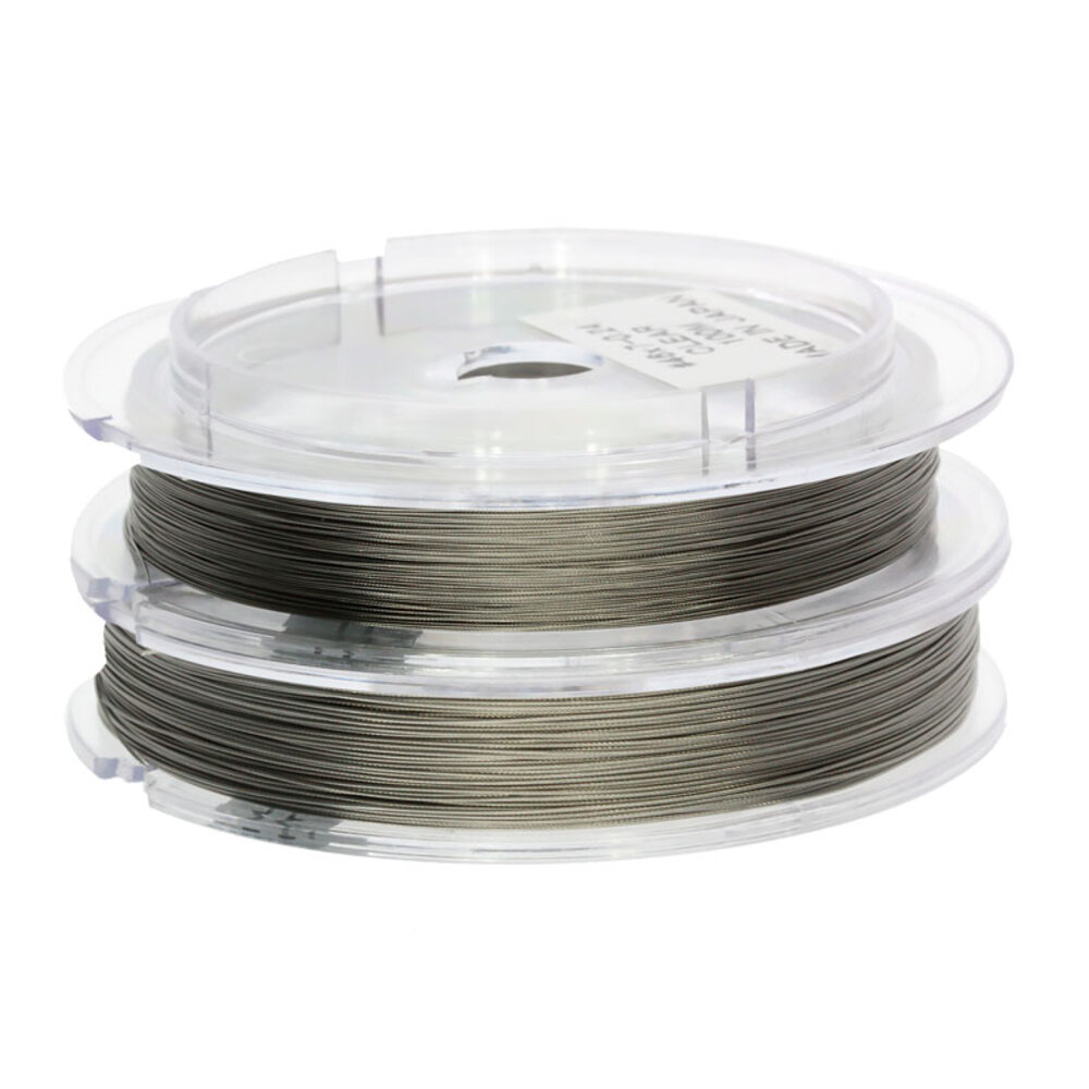 Jewellery wire, transparent, 1.00 mm 