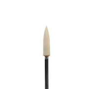 Felt buff, point shape, 4 x 20 mm