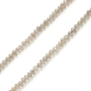 Grey rough diamond necklace, 21,72 carat