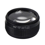 Hand held loupe with rubber grip 7X – 53.5 mm