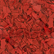 Injection wax, ruby red