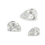 Pear-shaped Top Wesselton FG/VVS-VS 0.25 ct