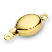 Oval collierlås 585/-
