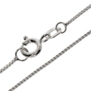 Bracelet venetian box diamond cut 585/- white gold 