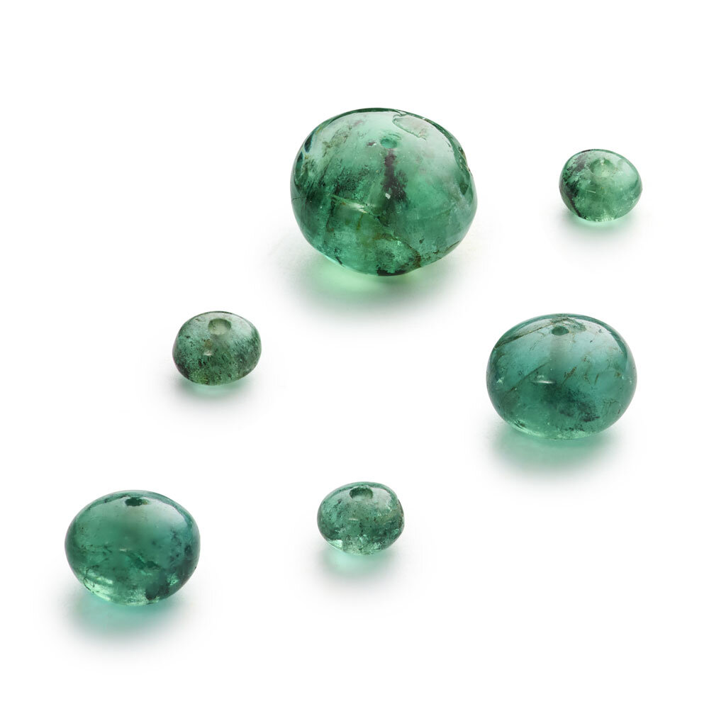 Emerald, rondelle, 1.90 – 2.50 mm 