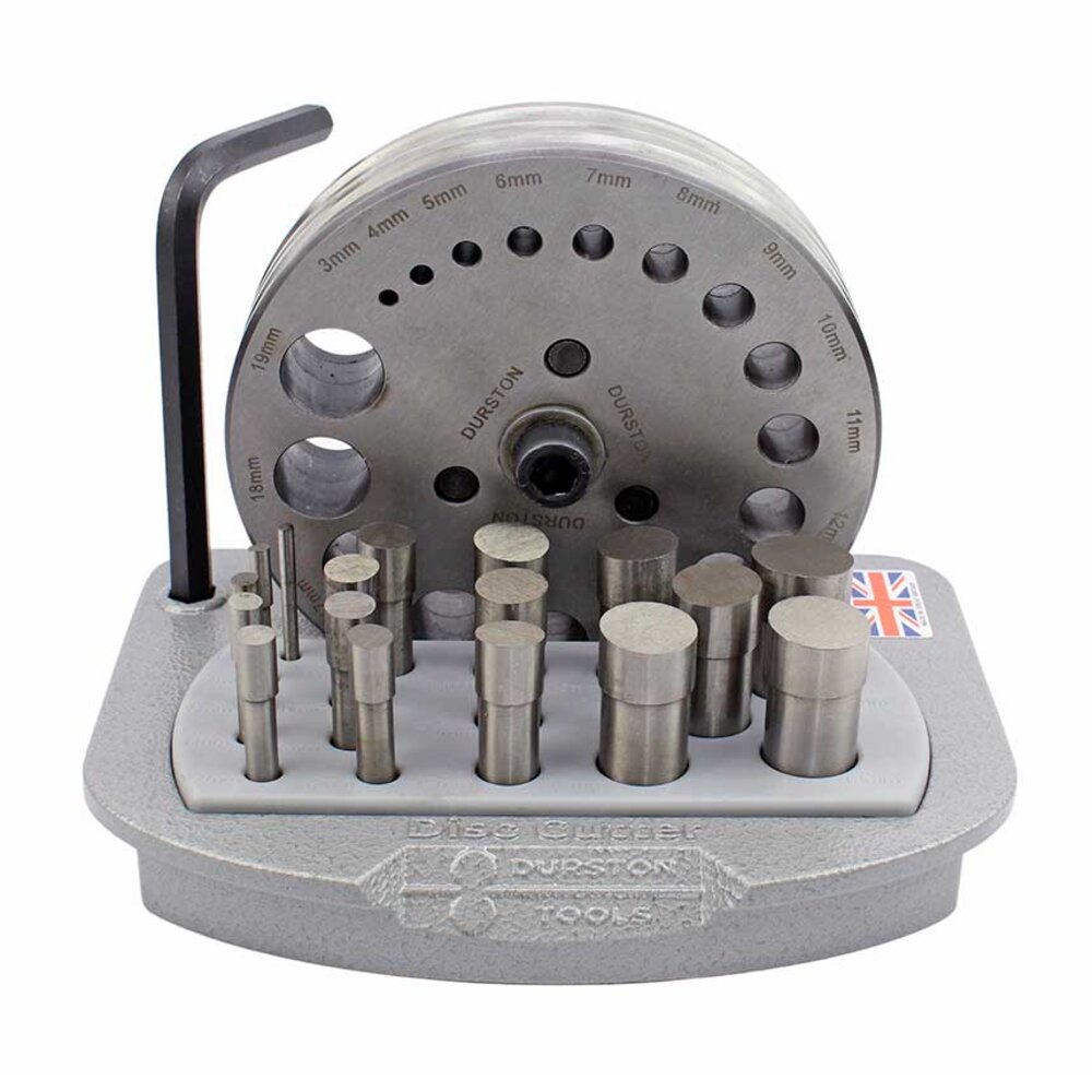 Disc cutter set 3-19 mm, Durston 