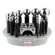 Punch set, 3-50 mm, Durston (24 pcs.)
