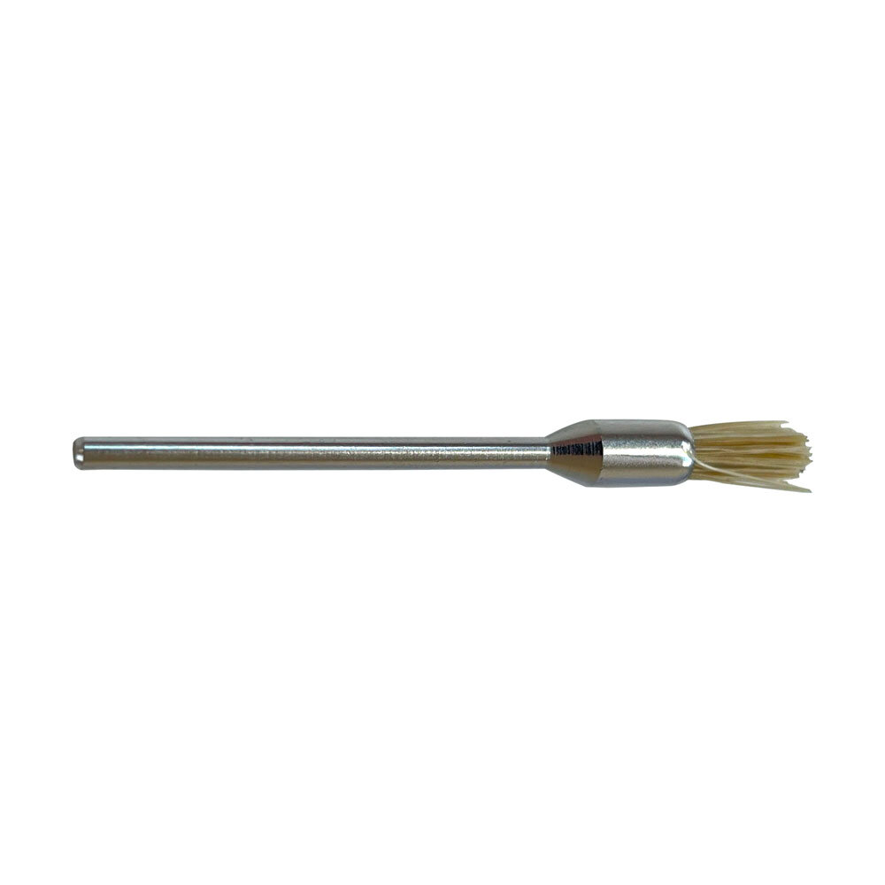 Hard white miniature end brush hp 
