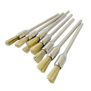 Hard white miniature end brush hp