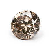 Natural brown brilliant 0.75 ct