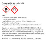 Test acid, 9 kt.