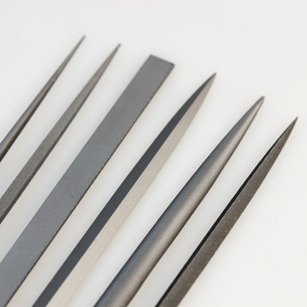 Needle files set (6 pcs.), Vallorbe 