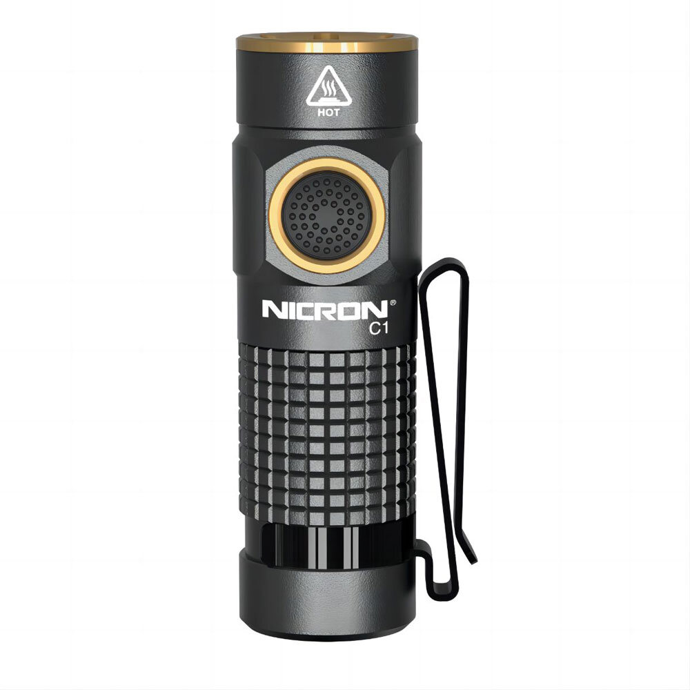 Mini LED Flashlight 1200 lm – incl. USB-C cable 