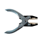 Parallel action plier with soft plastic jaws, flat Maun, 125 mm